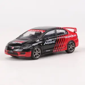 Honda Civic Type-R FD2 1:64 Diecast Model 12 S9626440bc8d84a3793cef2acd135f991M