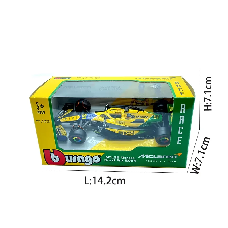 2024 Bburago F1 1:43 Scale Diecast Model 6 2024 Bburago F1 1:43 Scale Diecast Model - Image 6