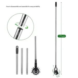 Adjustable Manual Lawn Edger for Gardens 8 S9649687a407b4c0d9bf4407ded1f4fdac