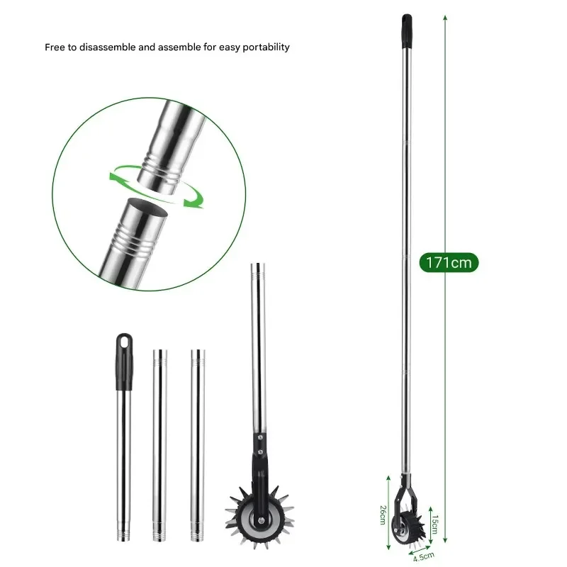 Adjustable Manual Lawn Edger for Gardens 3 Adjustable Manual Lawn Edger for Gardens - Image 3