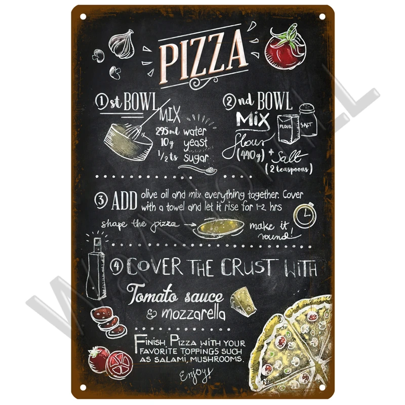 Vintage-Style Metal Sign for Retro Decor 11 Vintage-Style Metal Sign for Retro Decor - Image 11