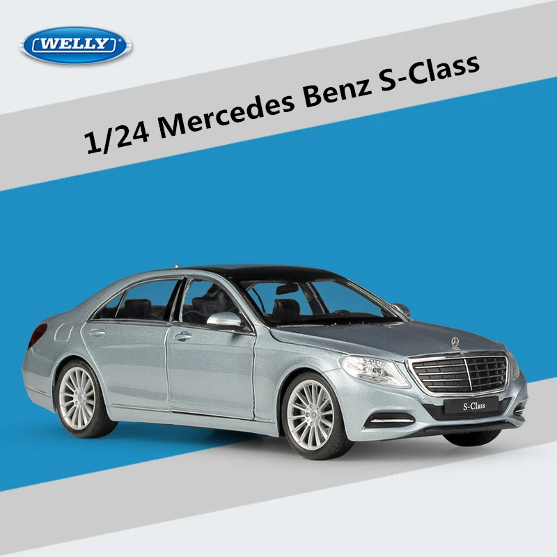 Mercedes Benz S-Class S500 1:24 Diecast Model 7 Mercedes Benz S-Class S500 1:24 Diecast Model - Image 7