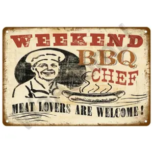 Retro BBQ Metal Sign for Outdoor Decor 49 S96d452303731453094f2ccfb92c3cdfdn 4