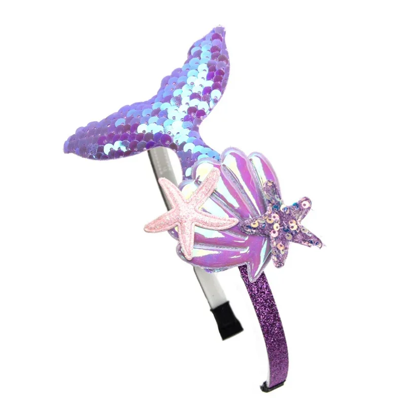 Mermaid Headband for Kids with Sequin Tail 11 Mermaid Headband for Kids with Sequin Tail - Image 11