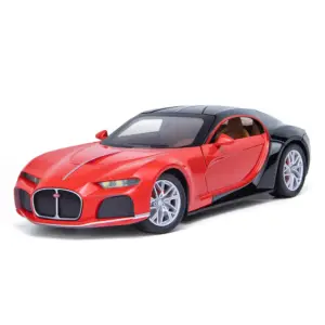 1:24 Bugatti Atlantic Alloy Model Car 11 S97348d7e4e0d46519a9df3276f3871696