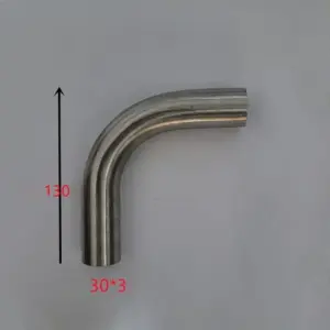 Stainless Steel 45/90-Degree Pipe Elbow Fitting 15 S9773233fde4a426fb8b73f46ed868809I