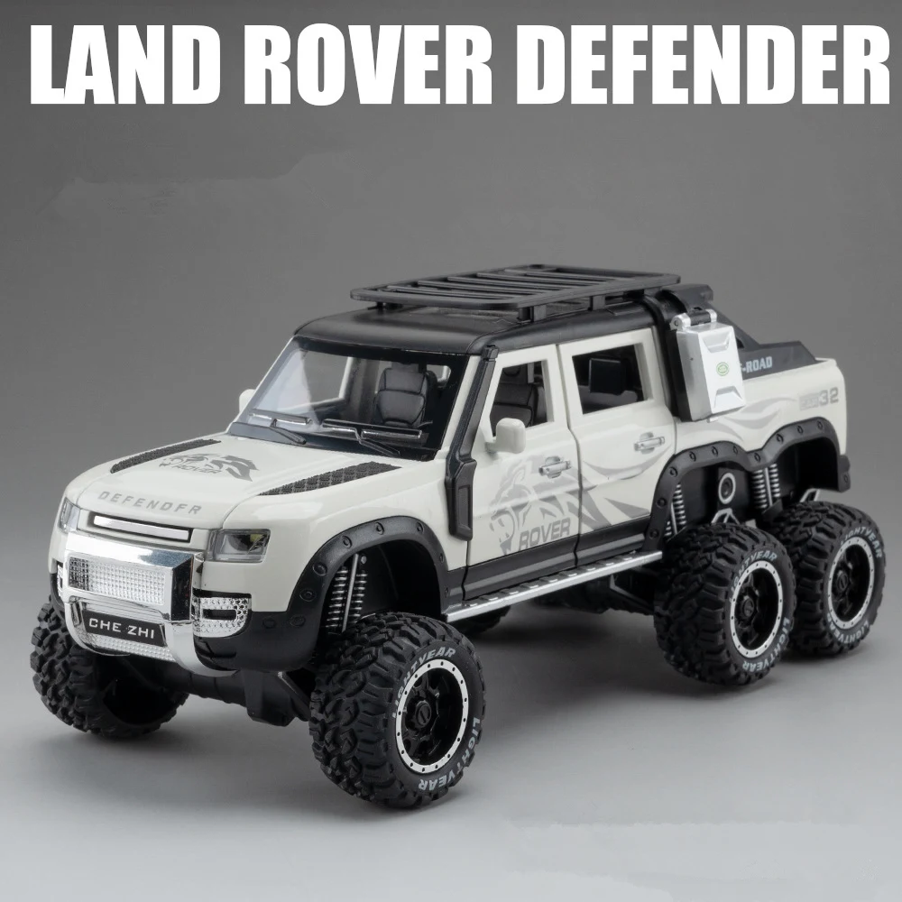 1/24 Land Rover Defender Pickup Diecast Model 9 1/24 Land Rover Defender Pickup Diecast Model - Image 9