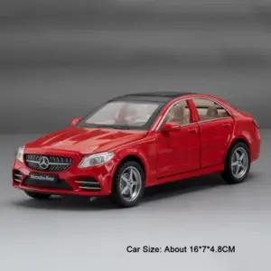 Red Diecast Audi R8 V10 Plus Model 1:32 Scale 17 S9781165cda8c423d89f521cf7bddbdb1T