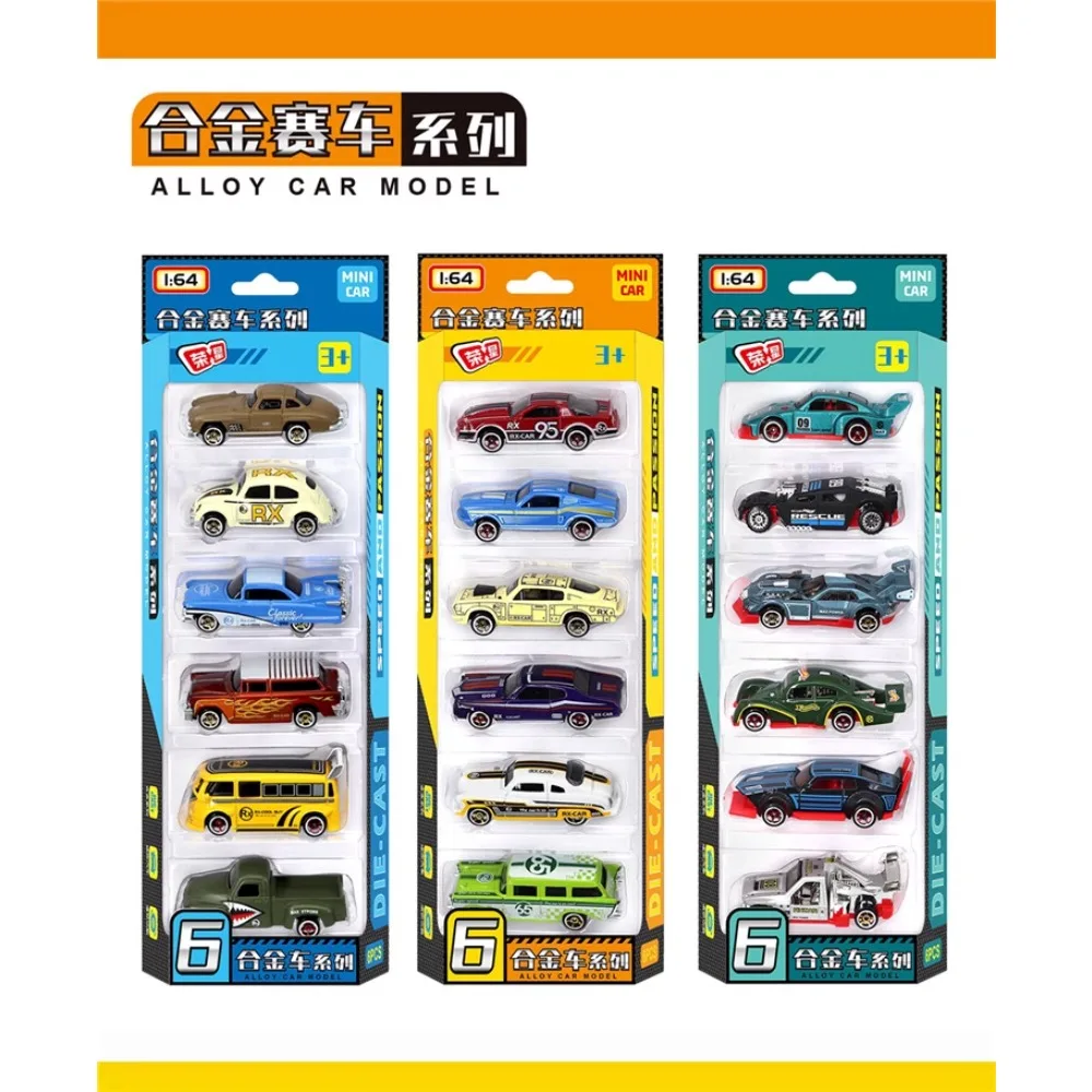 1:64 Scale Diecast Cars Collection - 6 Models 2 1:64 Scale Diecast Cars Collection - 6 Models - Image 2