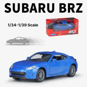 Blue Subaru BRZ Super Sport Diecast Model 1:36 Scale 7 S97b1f8e0889a45d397f01906ada1d658F