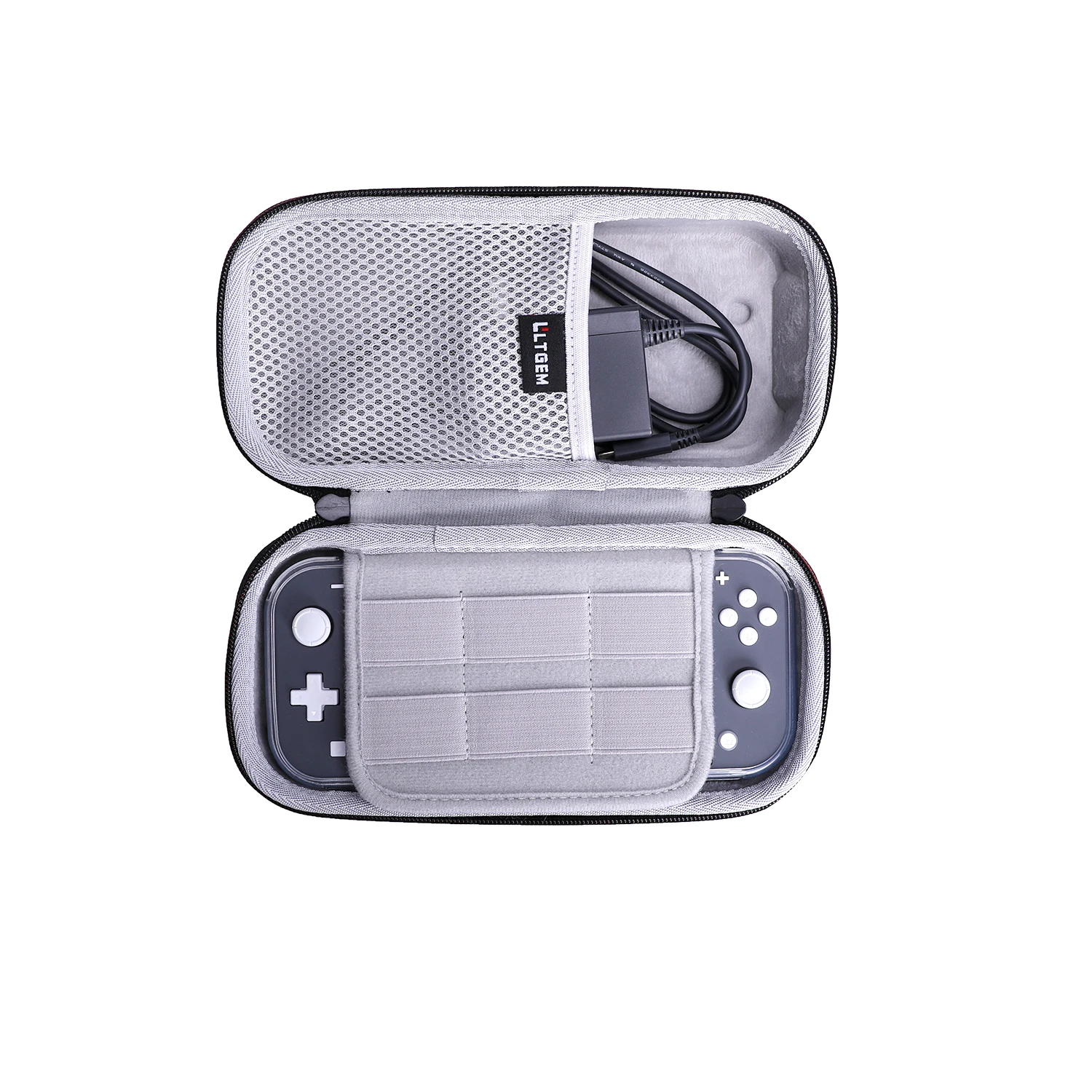 Switch Lite Impact-Resistant EVA Case with Mesh Pocket 7 Switch Lite Impact-Resistant EVA Case with Mesh Pocket - Image 7