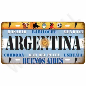 Retro Metal Sign Wall Art 15 x 30 cm 57 S97d208b80774490ead8d852287439ba6p