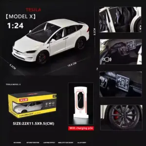 1:24 Scale X Alloy Electric Car Model 23 S97e030ab6b814c4ba638734e3f0bb91ek