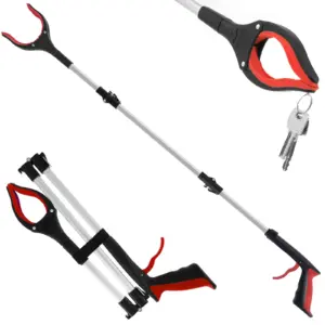 Foldable Metal Litter Picker Grabber Stick 18 S980a88b140374ae2bb2b8823c32cdbeeR