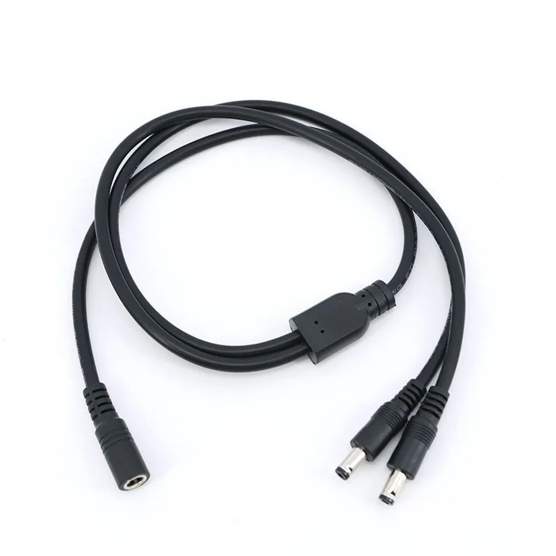 70cm Black DC Power Splitter Cable for CCTV 7 70cm Black DC Power Splitter Cable for CCTV - Image 7