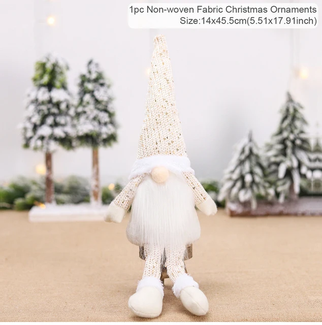 Faceless Santa Christmas Decor Dolls 20x16x8 cm 10 Faceless Santa Christmas Decor Dolls 20x16x8 cm - Image 10