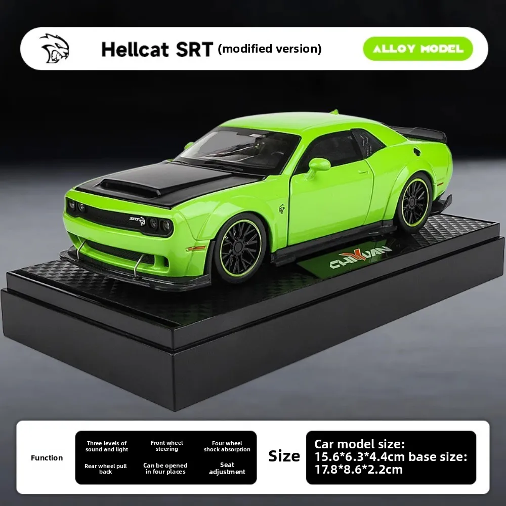 1:32 Dodge Hellcat Scale Model Car 7 1:32 Dodge Hellcat Scale Model Car - Image 7