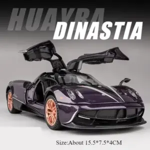Pagani Huayra BC 1:32 Diecast Model in Green 16 S98dde844f2294ba8a1a580e80c3d72edH