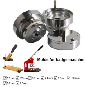 Versatile Metal Badge Mold Kit with Quick-Change System 7 S990009d3b9394a13b5306eee14f83511i
