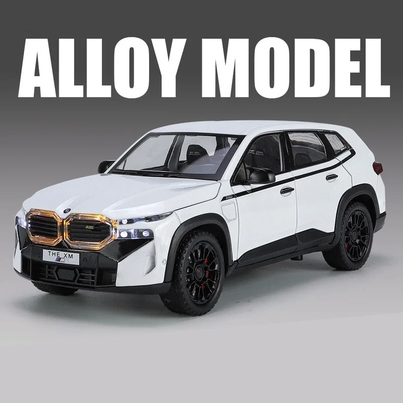 1:24 White Diecast SUV Model 7 1:24 White Diecast SUV Model - Image 7