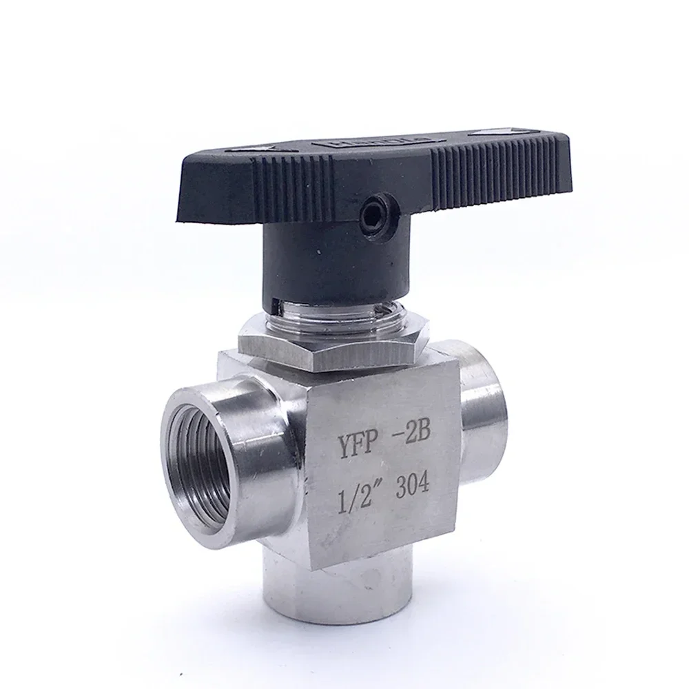 Durable 304 Stainless Steel Ball Valve 1/8-3/4 In 2 Durable 304 Stainless Steel Ball Valve 1/8-3/4 In - Image 2