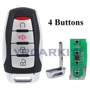 GWM Vehicle Remote Key with 3/4 Buttons 14 S9966fd50f7d94aaab9d20aada086cf7dn