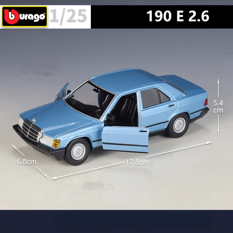 Mercedes-Benz 190 E 2.6 Diecast Model 1:24 Scale 2 Mercedes-Benz 190 E 2.6 Diecast Model 1:24 Scale - Image 2