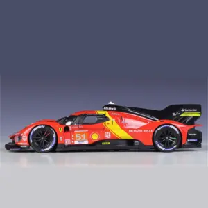 Ferrari 499P 1:24 Diecast Race Car Model 13 S997e56a2470c4b79b2b8584595d468e66