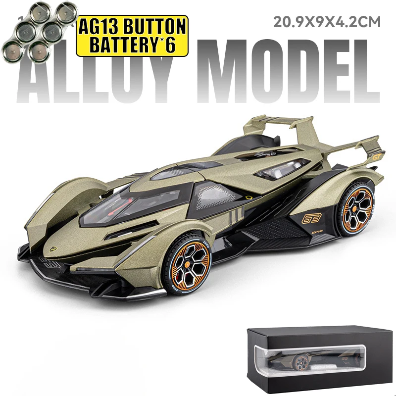 V12 Vision GT 1:24 Diecast Model Car 13 V12 Vision GT 1:24 Diecast Model Car - Image 13
