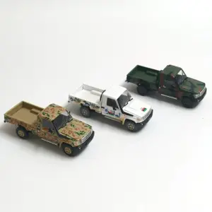 Toyota LC79 Armed Pickup Model 1:64 Alloy Collectible 14 S99cef9c1513749119ae0ee3425e5e2675