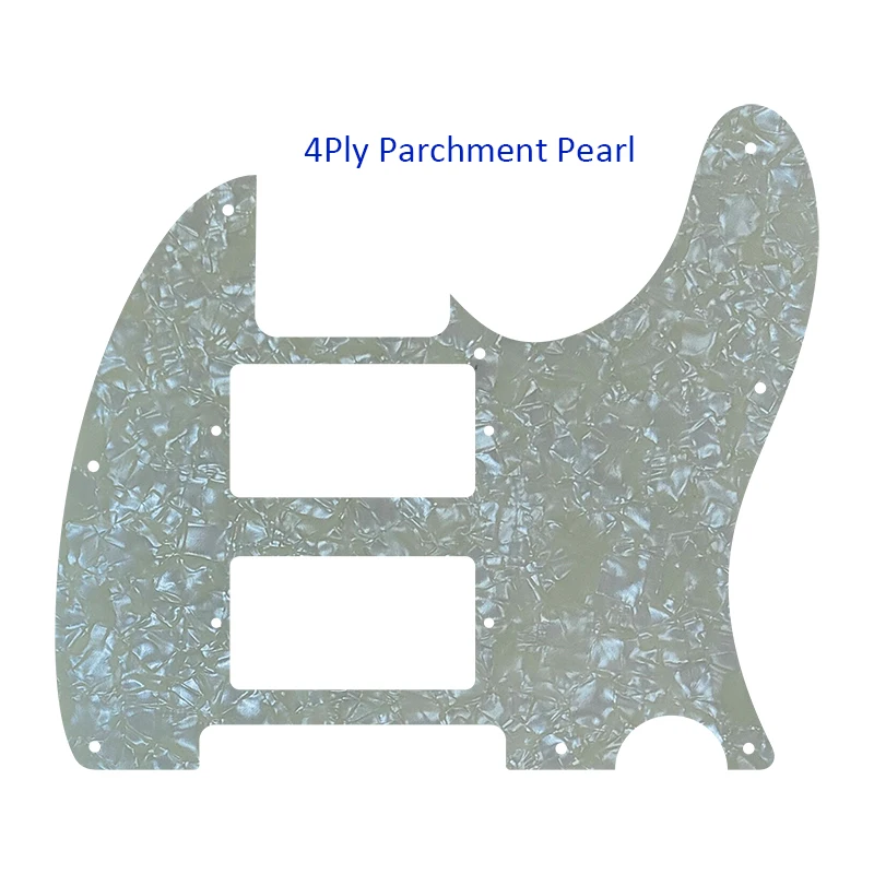 Telecaster Pickguard for 2 PAF Humbuckers 18 Telecaster Pickguard for 2 PAF Humbuckers - Image 18