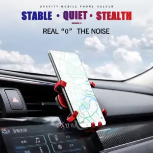 Red Finish Car Phone Holder with 360° Rotation 13 S9a2912b1e89d49b987c3e4a51208000f4