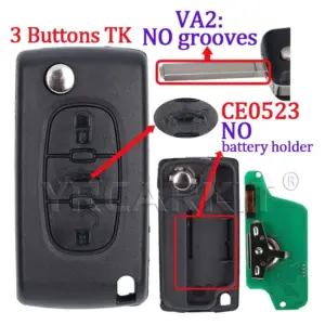 Peugeot Citroen Key Remote Fob 433.9MHz 18 S9a3d7c22f2f04345b61486078ea40eceX 2