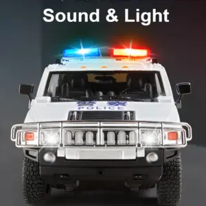 Realistic 1:18 Police SUV Diecast Model 14 S9a7aa96e0ec44e069a6ead108c7ccdcdi