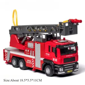 Diecast Sanitation Truck Model with Functional Lights 18 S9aa7960491cc456081c367fb3242c161i
