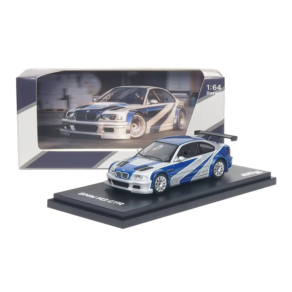BMW M3 E46 GTR 1:64 Diecast Model Car 5 BMW M3 E46 GTR 1:64 Diecast Model Car - Image 5