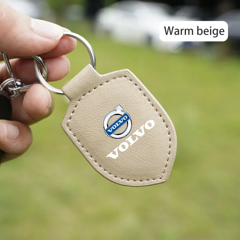 Premium Leather Car Keychain in 4 Colors 9 Premium Leather Car Keychain in 4 Colors - Image 9