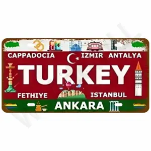 Retro Metal Sign Wall Art 15 x 30 cm 53 S9b16ce1ae08d48129ad9c18be6b4c9f9E