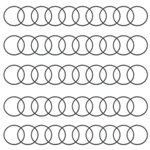 Set of 50 Rubber Drive Belts for Audio Equipment 16 S9b74d5ad155647cb85e92b98cd4752eaB