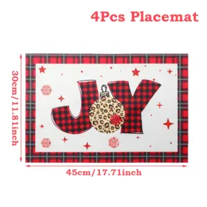 Festive Christmas Snowflake Placemat Set 22 S9b845d22aff041f29bff571f010252e8m