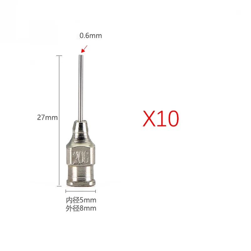 Precision Stainless Steel Syringe Needles Set 4 Precision Stainless Steel Syringe Needles Set - Image 4