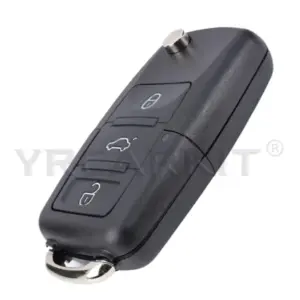 Black Remote Key for VW & Skoda Model 7N5837202 12 S9be9a8f4006e4e319b61076ef49ed00bv