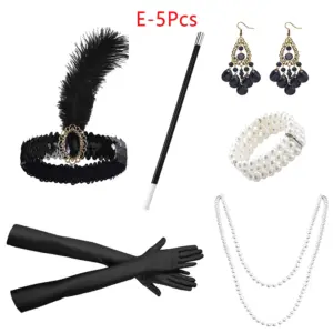 1920s Flapper Accessories Set for Adults 19 S9bf45330ecb446369c6786a6067932d6n