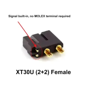 XT30 2+2 High-Current Connector Set 12 S9bfd5d01b1724c61a5c28987018c94d40