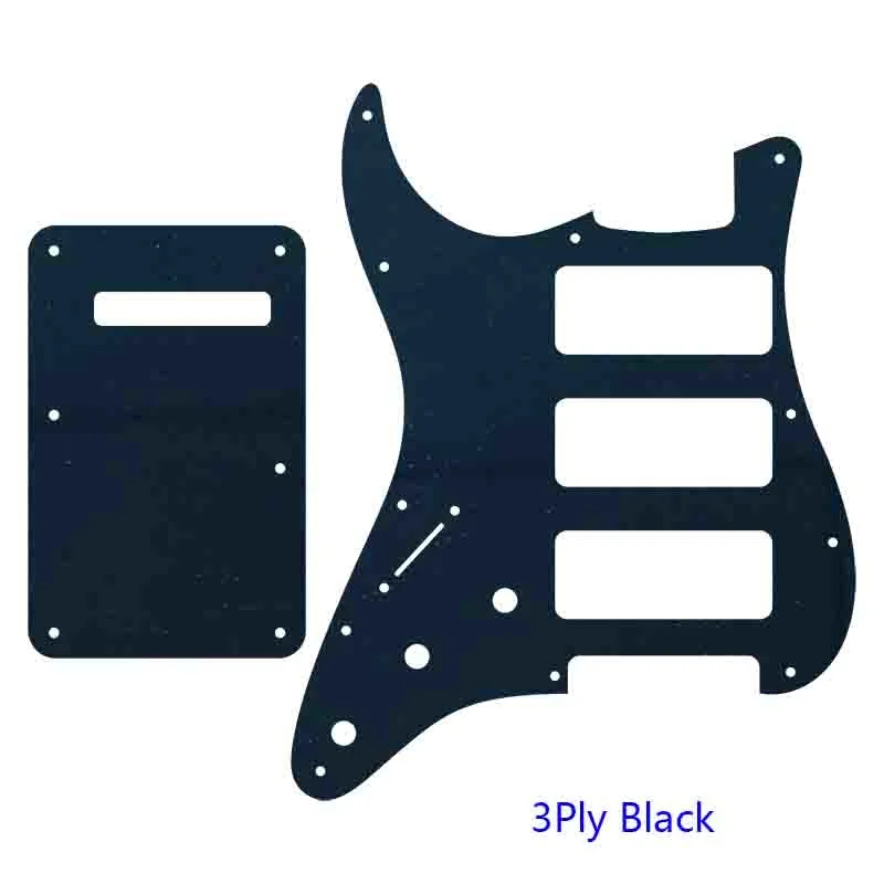 Left-Handed 3 P90 Strat Guitar Pickguard 18 Left-Handed 3 P90 Strat Guitar Pickguard - Image 18