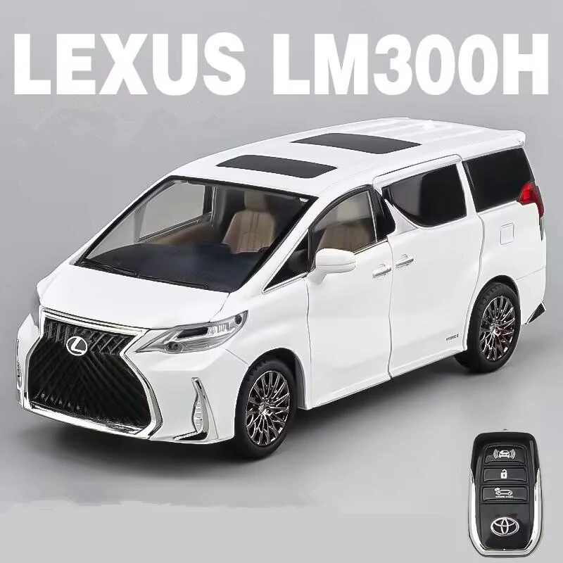 White Lexus LM300 Diecast Model 1:24 Scale 8 White Lexus LM300 Diecast Model 1:24 Scale - Image 8