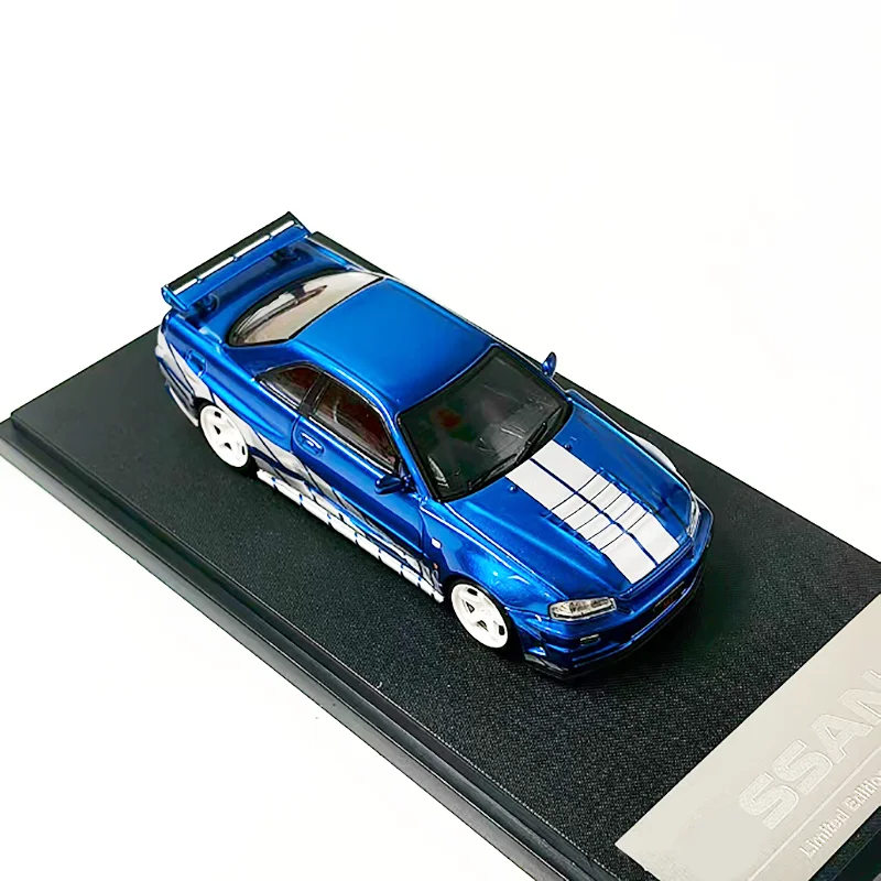 Vibrant Nissan Skyline R34 Nismo 1/64 Model 3 Vibrant Nissan Skyline R34 Nismo 1/64 Model - Image 3