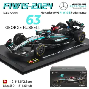 Mercedes-AMG F1 W15 Model 2024 1:43 Scale Collection 13 S9cee7fe73798419cb94fc3179596a997s