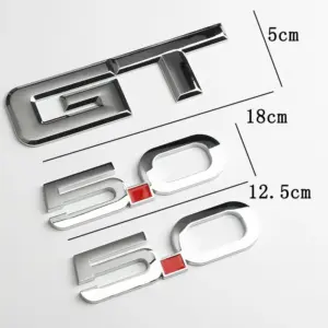 GT 5.0 Metal Badge Set for Cars 14 S9ceea0ab3d634c65a82e32e01a4b181cm