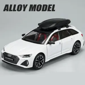 Audi RS6 Avant 1:24 Scale Diecast Model 19 S9cff05b74e0f41f2b4e6a6a48187b685X